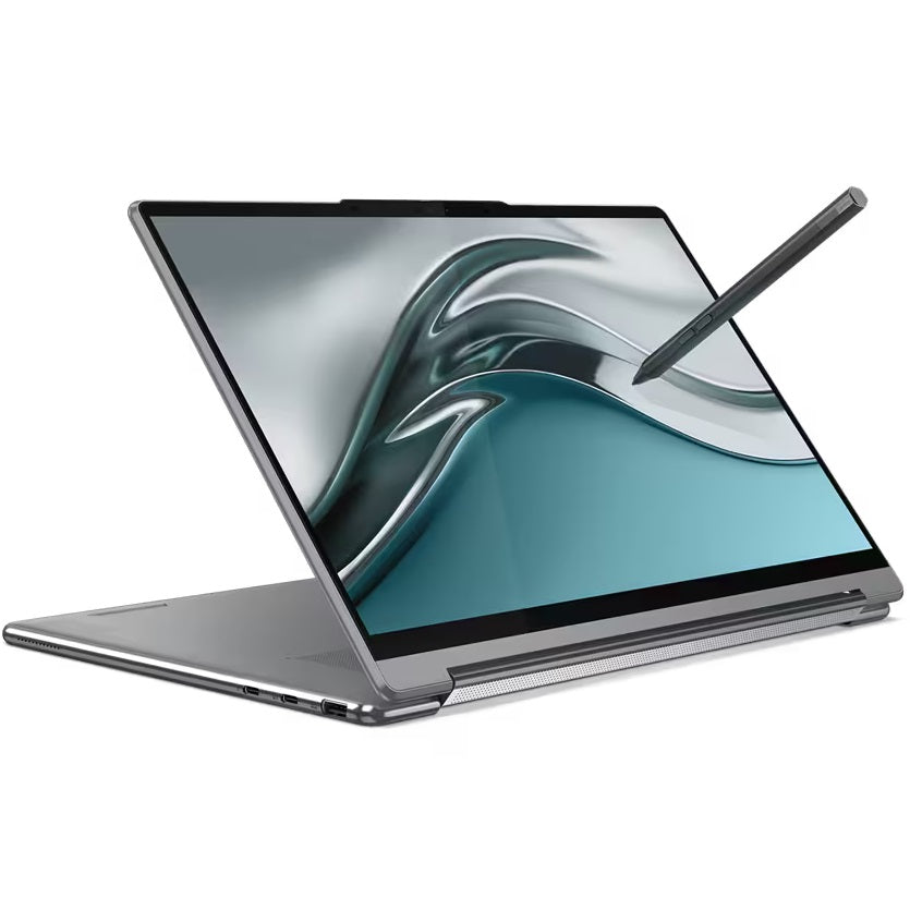 Lenovo Yoga 9 14IAP7 Notebook PC – Core i7-1260P / 14.0″ 4K OLED Touch / 16GB RAM / 1TB SSD / Win 11 Pro / Storm Grey (82LU00