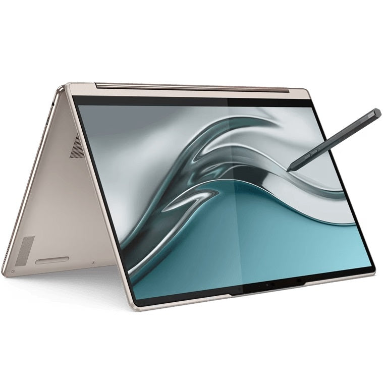 Lenovo Yoga 9 14IAP7 Notebook PC – Core i7-1260P / 14.0″ 4K Touch / 16GB RAM / 1TB SSD / Win 11 Pro / Oatmeal (82LU00CXSA)