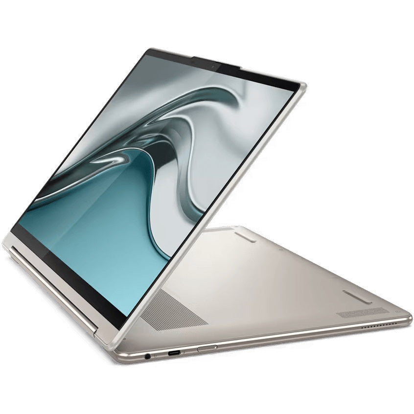 Lenovo Yoga 9 14IAP7 Notebook PC – Core i7-1260P / 14.0″ 4K Touch / 16GB RAM / 1TB SSD / Win 11 Pro / Oatmeal (82LU00CXSA) — 