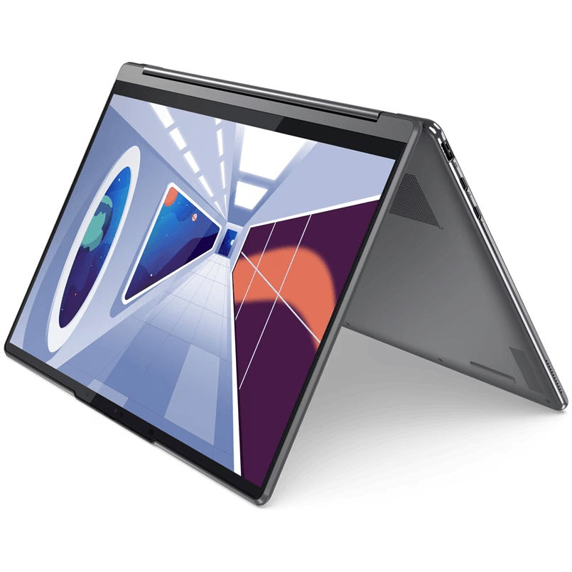 Lenovo Yoga 9 14IRP8 Notebook PC – Core i7-1360P / 14.0″ 4K OLED Touch / 16GB RAM / 1TB SSD / Win 11 Pro / Storm Grey (83B100