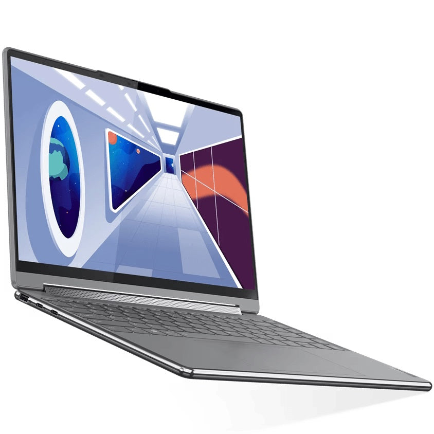 Lenovo Yoga 9 14IRP8 Notebook PC – Core i7-1360P / 14.0″ 4K OLED Touch / 16GB RAM / 1TB SSD / Win 11 Pro / Storm Grey (83B100