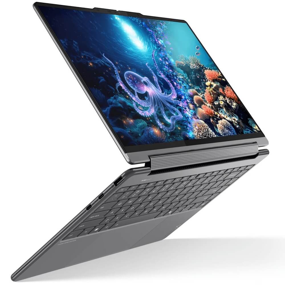 Lenovo Yoga 9i 2-in-1 14ILL10 Aura Edition Notebook PC – Core Ultra 7 258V / 14″ 2.8K WQXGA+ Touch / 32GB RAM / 1TB SSD / Win
