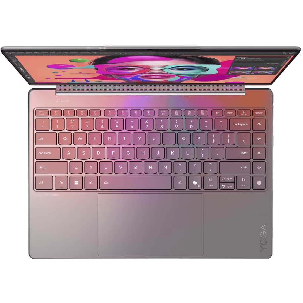 Lenovo Yoga 9i 2-in-1 14ILL10 Aura Edition Notebook PC – Core Ultra 7 258V / 14″ 2.8K WQXGA+ Touch / 32GB RAM / 1TB SSD / Win