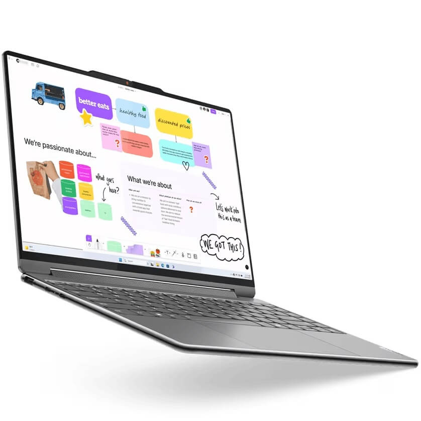 Lenovo Yoga 9 2-in-1 14IMH9 Notebook PC – Core Ultra 7 155H / 14″ 2.8K OLED Touch / 32GB RAM / 512GB SSD / Win 11 Pro (83AC00