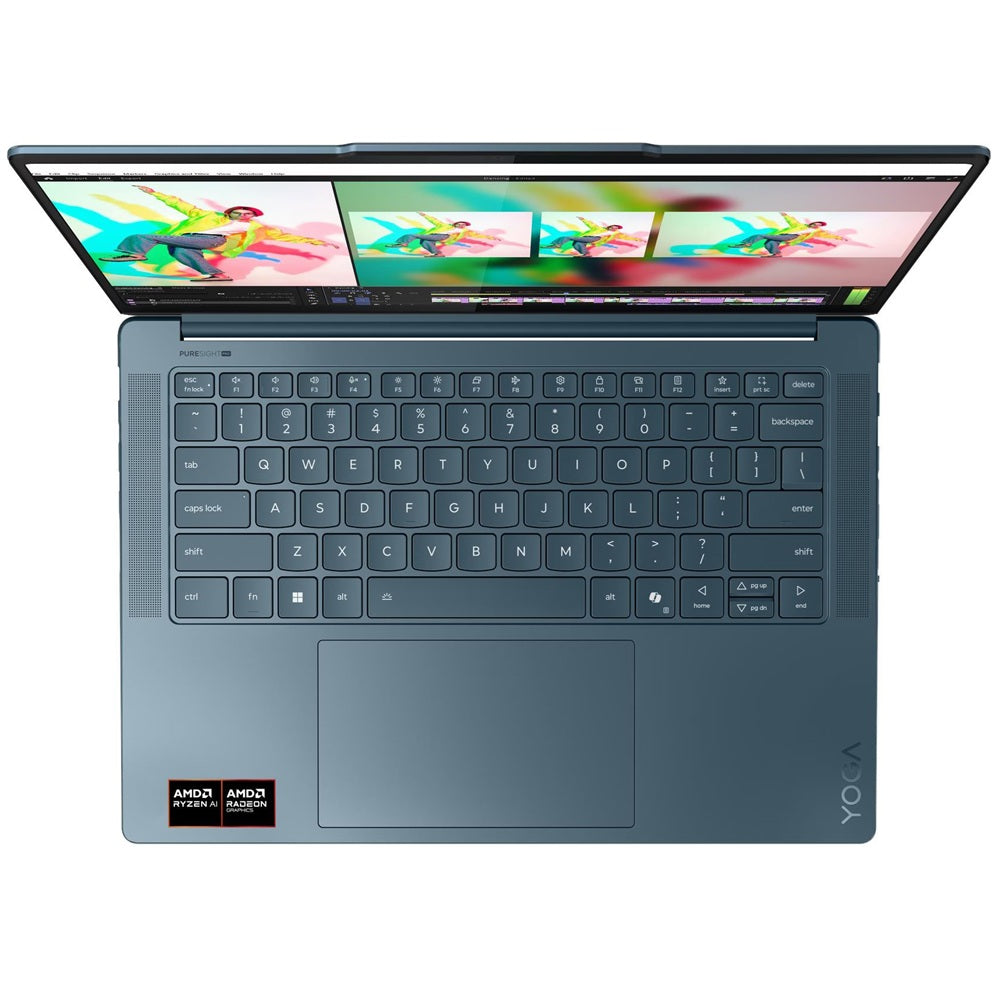 Lenovo Yoga Pro 7 14ASP10 Notebook PC – Ryzen AI 9 365 / 14.5″ 3K OLED / 32GB RAM / 1TB SSD / Win 11 Home (83LX000KSA) — rear