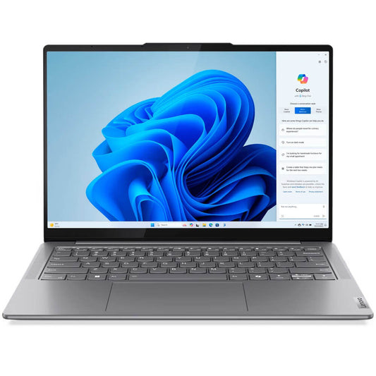 Lenovo Yoga Slim 7 14IMH9 Notebook PC – Ultra 7 155H / 14″ WUXGA OLED / 16GB RAM / 512GB SSD / Win 11 Home / Luna Grey (83CV0061FU) image 1