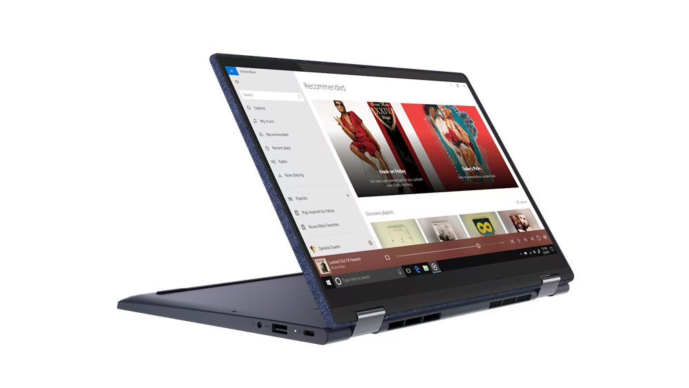 Lenovo Yoga 6 13ALC6 Notebook PC – Ryzen 5-5500U / 13.3″ FHD Touch / 8GB RAM / 256GB SSD / Win 10 Home (82ND000NSA)