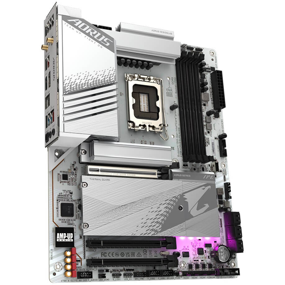 Gigabyte Z790 AORUS Elite AX ICE DDR5 LGA1700 Motherboard (GA-Z790-AORUS-ELITE-AX-ICE) image 4