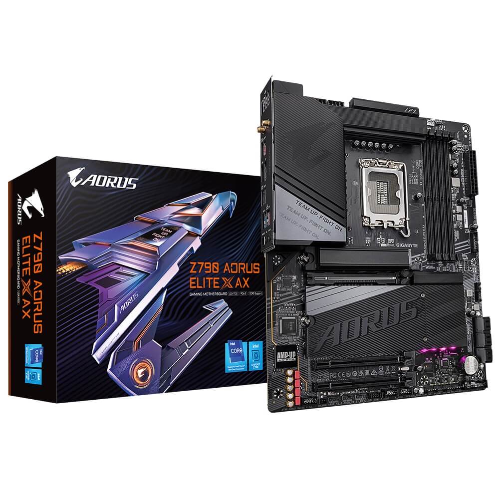 Gigabyte Z790 AORUS ELITE X AX DDR5 LGA1700 Motherboard (GA-Z790-AORUS-ELITE-X-AX) image 1