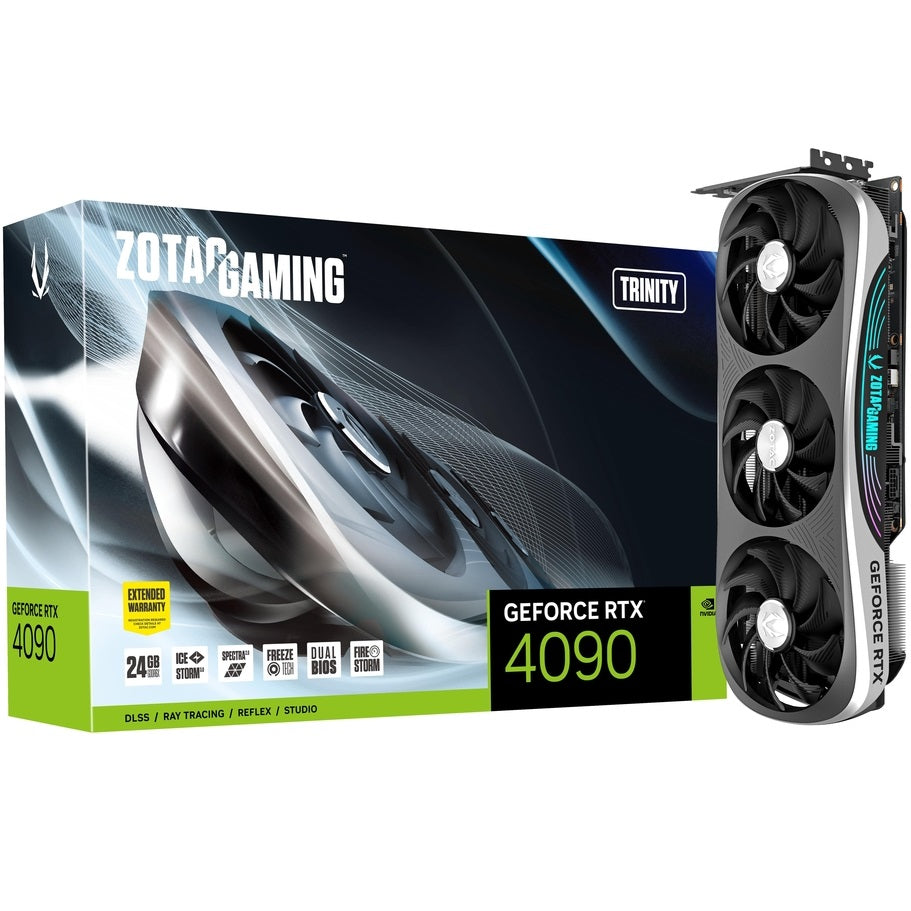 ZOTAC GeForce RTX 4090 Trinity 24GB GDDR6X Graphics Card (ZT-D40900D-10P) image 1