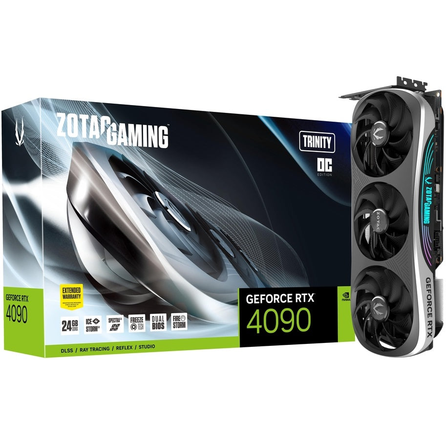 ZOTAC GeForce RTX 4090 Trinity OC 24GB GDDR6X Graphics Card (ZT-D40900J-10P) image 1