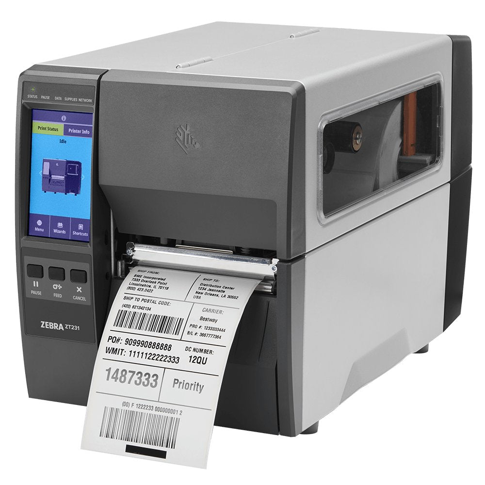 Zebra ZT231 Industrial Thermal Transfer Label Printer (ZT23142-T0E000FZ) image 1