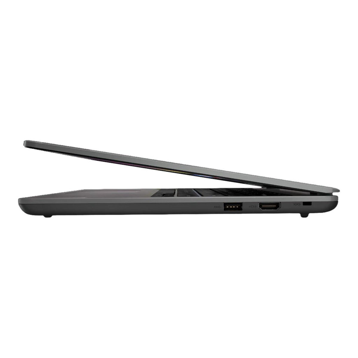 Lenovo 14e Chromebook Gen 2 Notebook PC – AMD 3015Ce / 14″ FHD / 8GB RAM / 64GB EMMC Drive / Chrome OS (82M1000PSN) — side vi