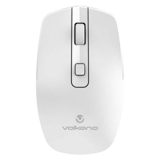 Volkano Granite Series Rechargeable Wireless White Mouse (VK-20196-WT) image 1