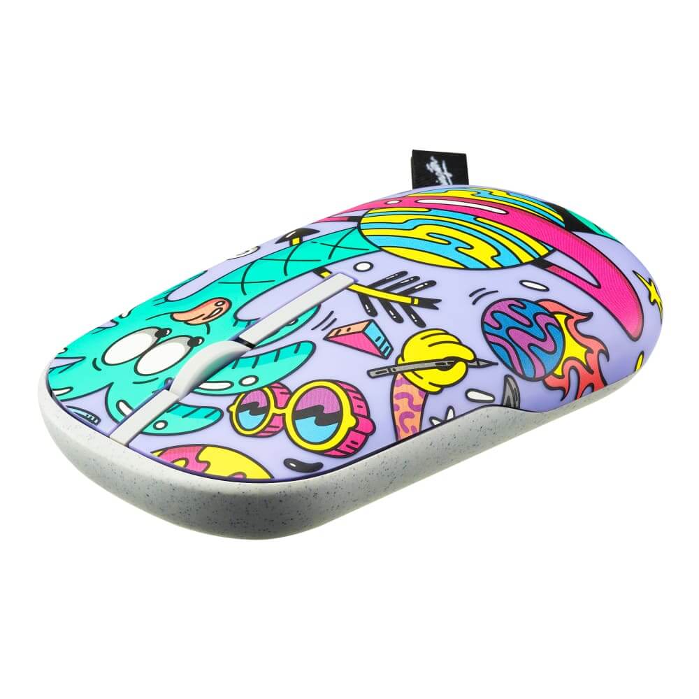 ASUS Marshmallow MD100 Steve Harrington Edition Bluetooth Mouse (90XB07A0-BMU080) image 3