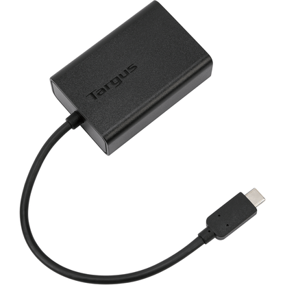 Targus USB-C Multiplexer Adapter – Black (ACA44EUZ) — side view