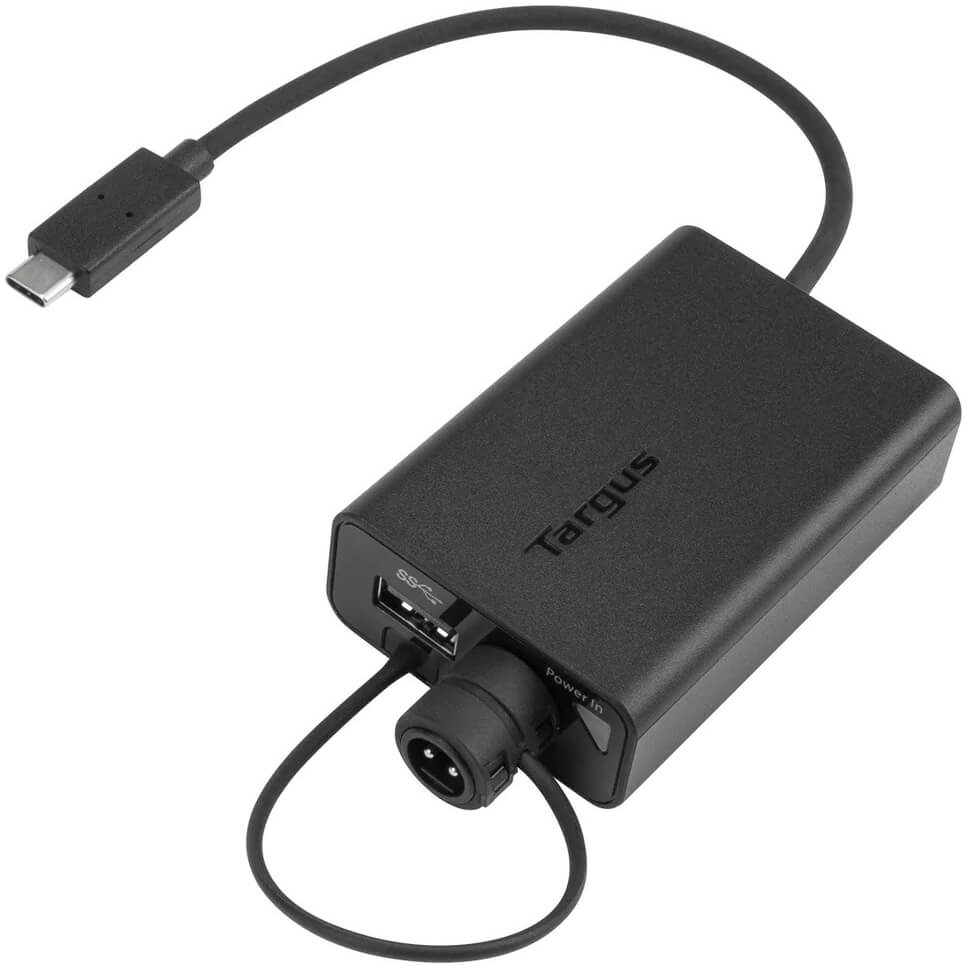 Targus 2 Pin USB-C Multiplexer Adapter (ACA47GLZ) image 1