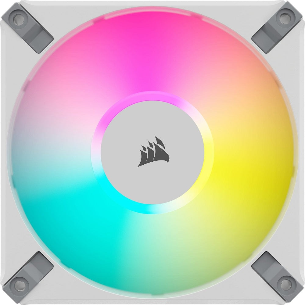 Corsair iCUE AF120 RGB ELITE 120mm PWM White Triple Fan Kit (CO-9050158-WW) image 1