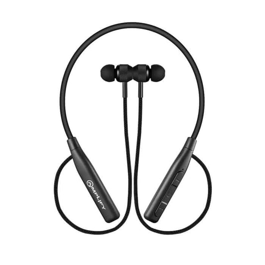 Amplify Cappella Series Black Neckbrand Bluetooth Earphones (AM-1010-BK) image 1
