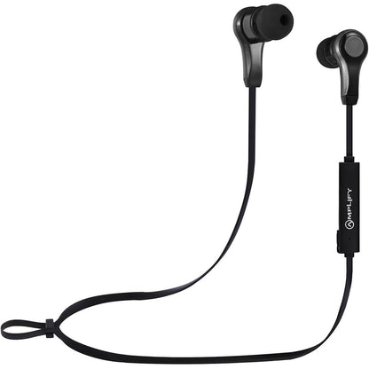Amplify Blues Bluetooth Earphones Solid – Black (AM1106BK)