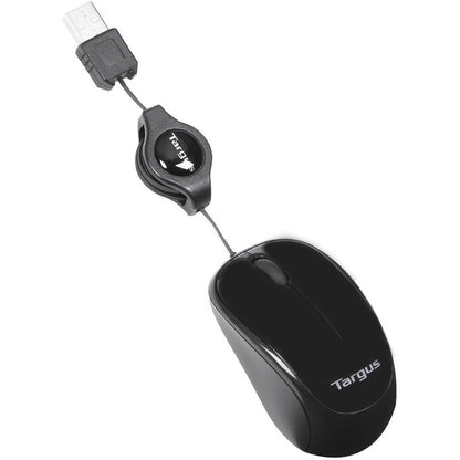 Targus Compact Blue Trace Mouse – Black (AMU75EU) — detail view