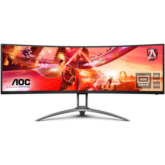 AOC AG493UCX 49-inch DQHD 120Hz UltraWide Curved LED Gaming Monitor image 1