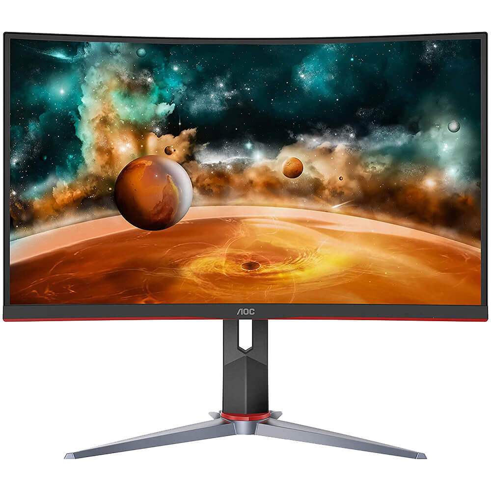 AOC CQ27G2 27-inch QHD 144Hz Curved LED Gaming Monitor image 1