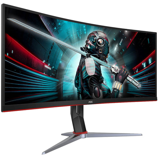 AOC CU34G2X 34-inch WQHD 144Hz UltraWide Curved LED Gaming Monitor image 2