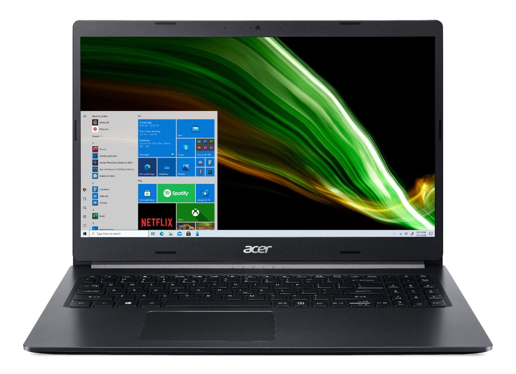 Acer Aspire 5 Notebook PC – Ryzen 5-5500U / 15.6″ FHD / 8GB RAMm / 512GB SSD / Win 10 Home (NX.A85EA.001) image 1