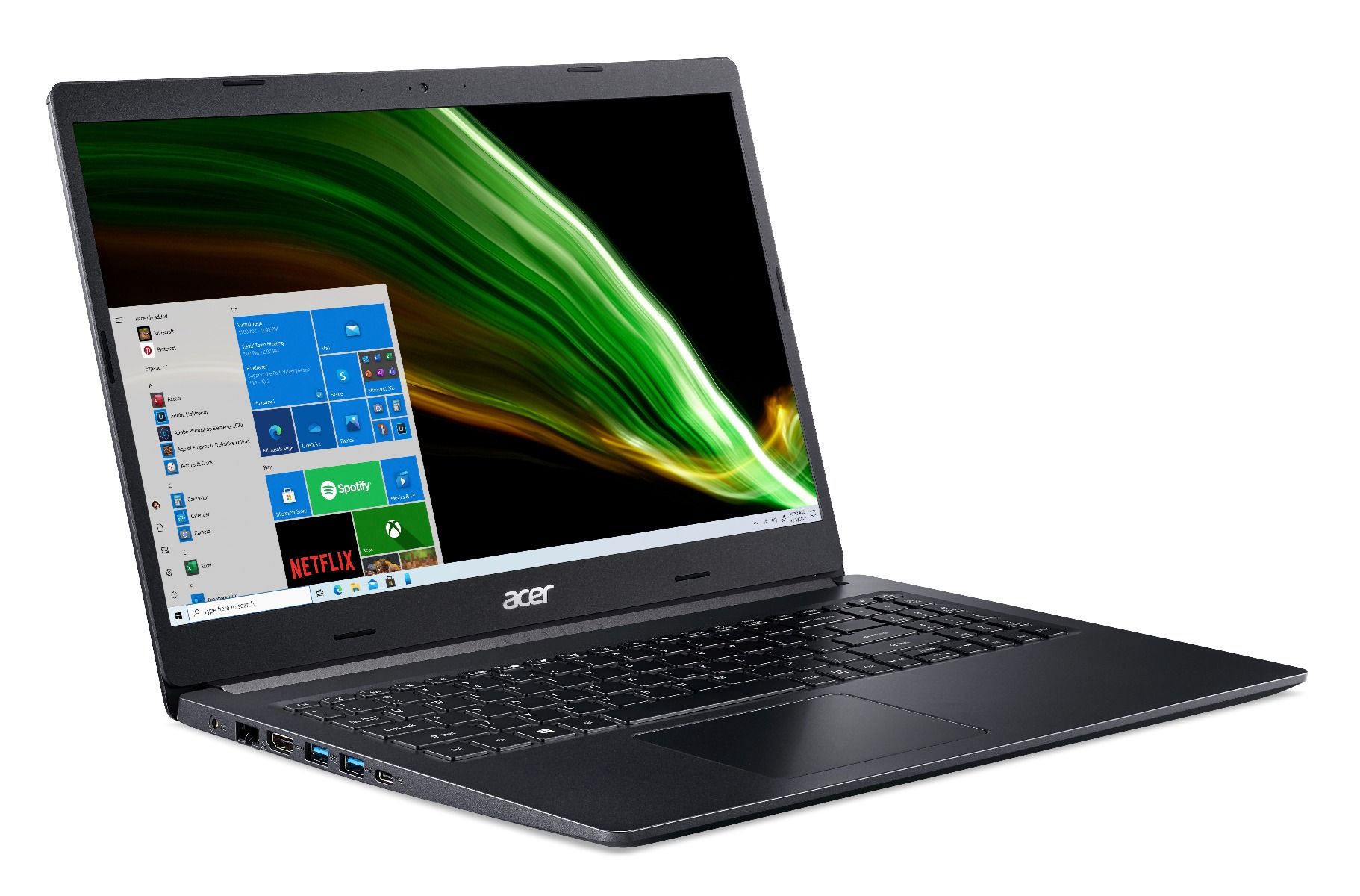 Acer Aspire 5 Notebook PC – Ryzen 5-5500U / 15.6″ FHD / 8GB RAMm / 512GB SSD / Win 10 Home (NX.A85EA.001) image 3