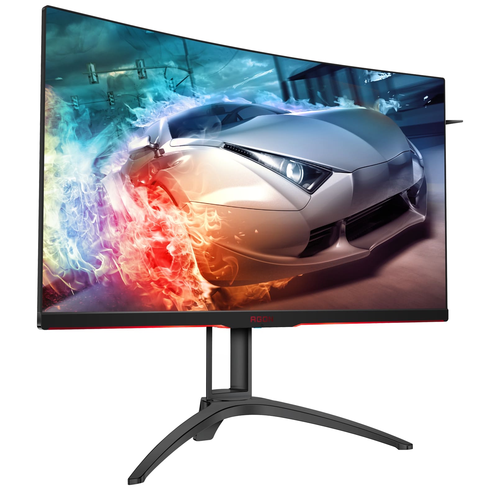 AOC AG322QC4 31.5-inch QHD Curved Frameless Gaming Monitor (AG322QC4) image 3