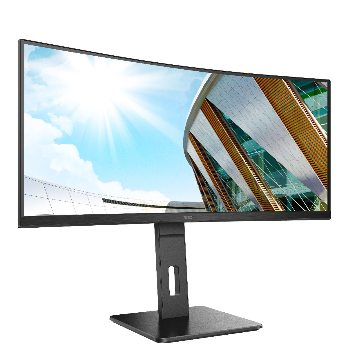 AOC 34″ WQHD CU34P2A Business Curved Monitor (AOC-CU34P2A) image 3