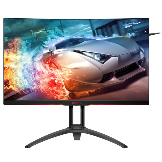 AOC AG322QC4 31.5-inch QHD Curved Frameless Gaming Monitor (AG322QC4) image 1