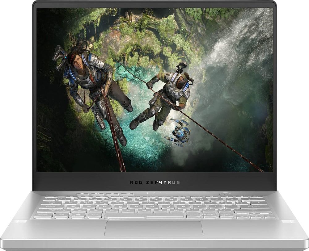ASUS ROG Zephyrus G14 Notebook PC – AMD Ryzen 9 5900HS / 14.0″ WQHD / 32GB RAM / 1TB SSD / NVIDIA GeForce RTX 3060 / Win 10 Pro (GA401QM-93210W0R) image 1