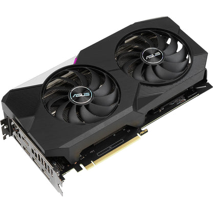 ASUS Dual-RTX3070-O8G NVIDIA GeForce RTX 3070 Graphics Card (ASUS DUAL-RTX3070-O8G) — side view