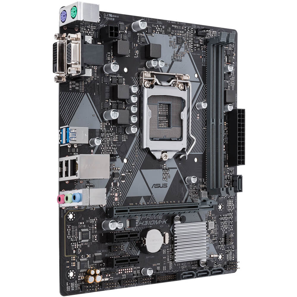 ASUS PRIME H310M-K R2.0 LGA-1151 mATX Motherboard image 3