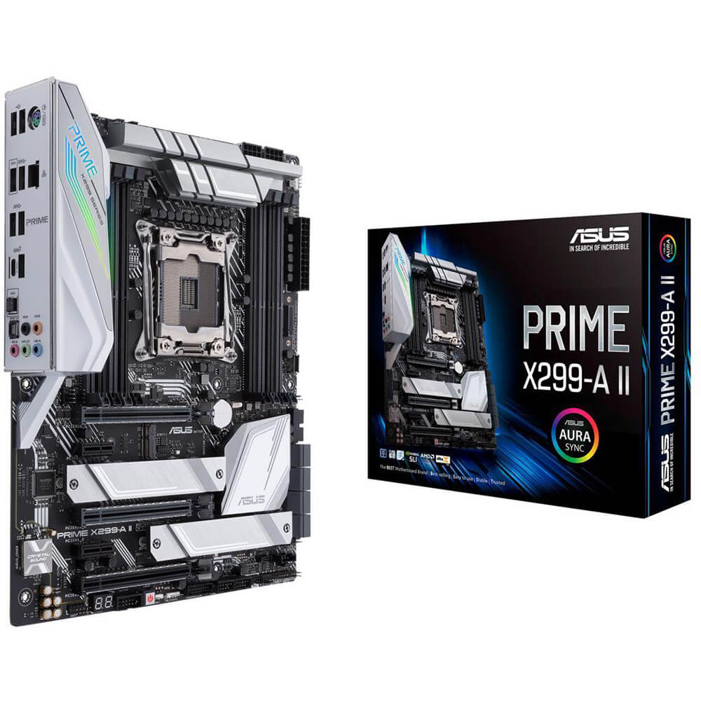 ASUS PRIME X299-A II LGA 2066 ATX Motherboard image 1