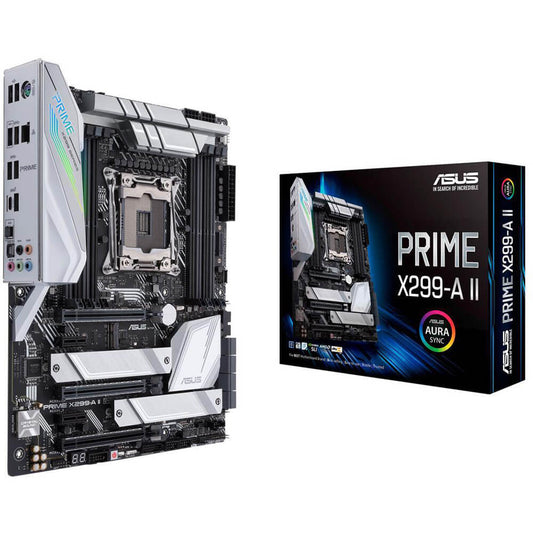 ASUS PRIME X299-A II LGA 2066 ATX Motherboard image 1