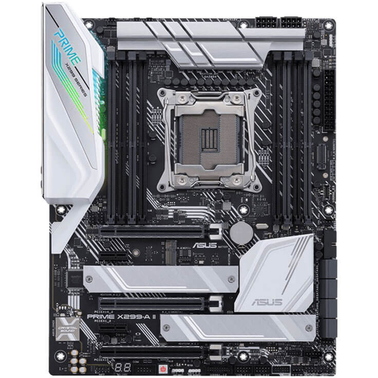 ASUS PRIME X299-A II LGA 2066 ATX Motherboard image 2