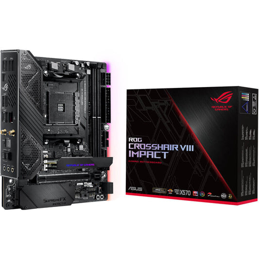 ASUS ROG CROSSHAIR VIII IMPACT AMD AM4 X570 Mini-DTX gaming motherboard (ASUS ROG CROSSHAIR VIII IMPACT) image 1