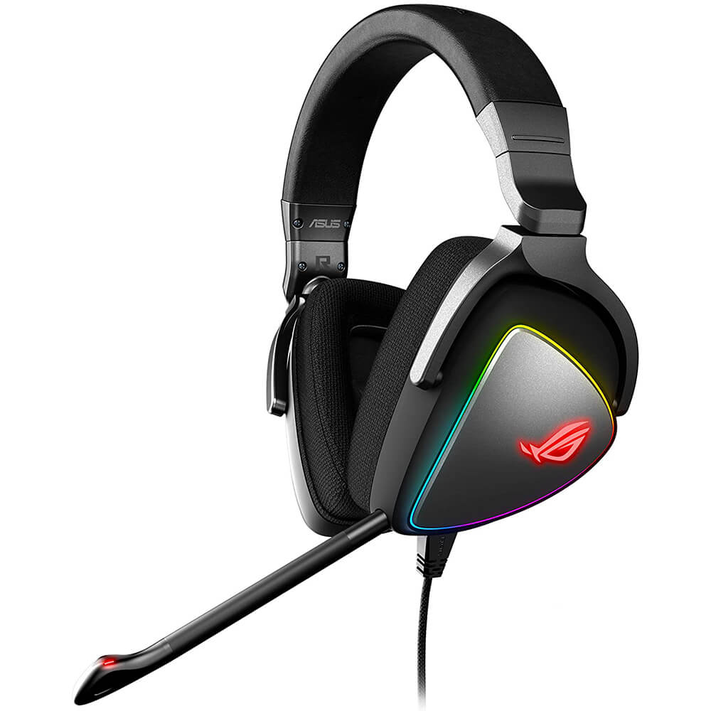 ASUS ROG Delta Wired RGB Gaming Headset – Black image 1