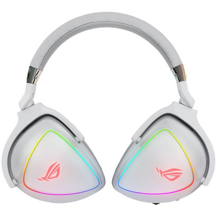 ASUS ROG Delta White Edition Gaming USB Headset (90YH02HW-B2UA00) image 1