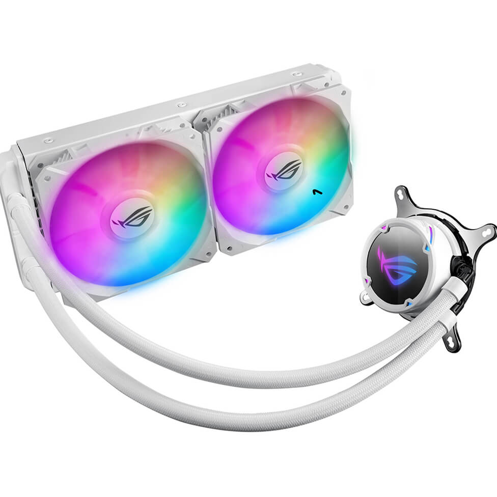 ASUS ROG STRIX LC 240 RGB WHITE EDITION CPU Cooler (ASUS ROG STRIX LC 240 RGB WHITE EDITION) image 1