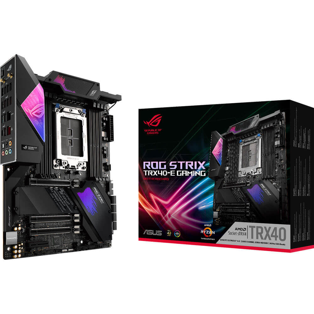 ASUS ROG STRIX TRX40-E GAMING AMD TRX40 ATX motherboard (ASUS ROG STRIX TRX40-E GAMING) image 1