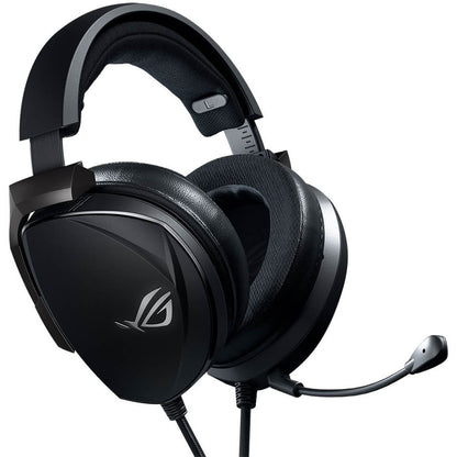 ASUS ROG Theta Electret Wired Gaming Headset – Black — side view