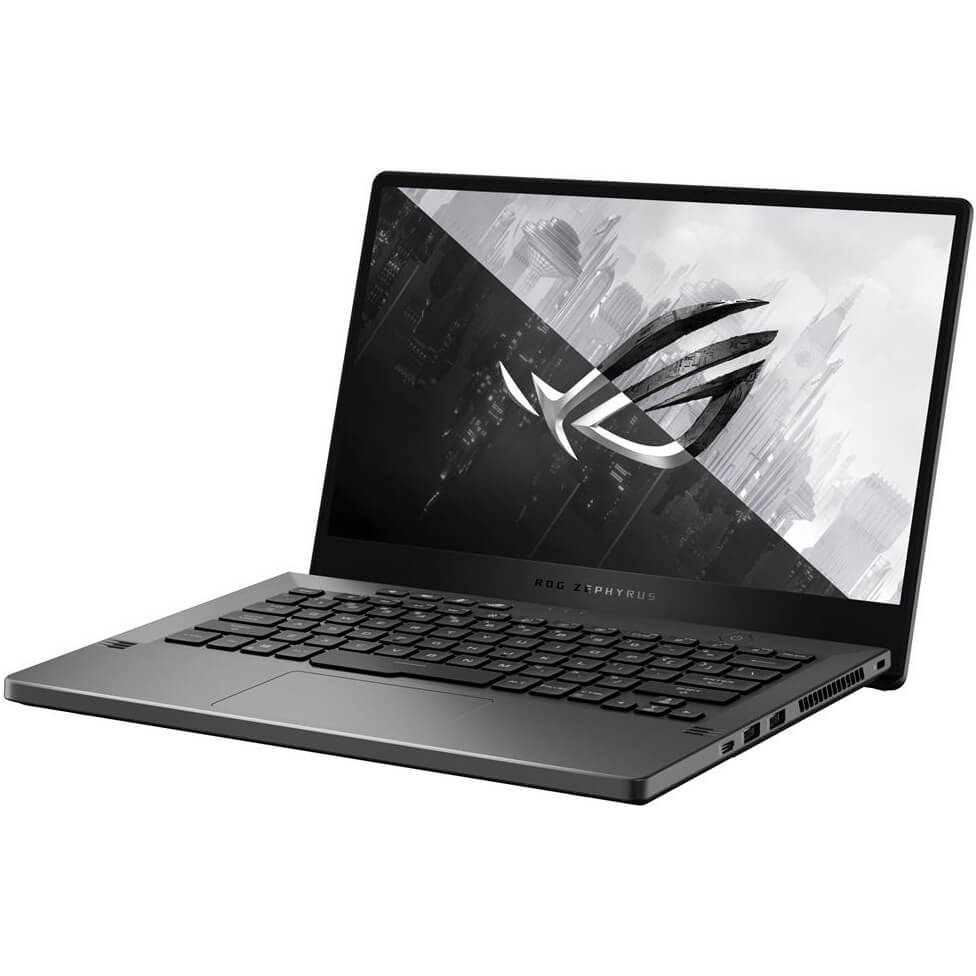 ASUS ROG Zephyrus G14 Notebook PC – AMD Ryzen 9 5900HS / 14.0″ WQHD / 32GB RAM / 1TB SSD / NVIDIA GeForce RTX 3060 / Win 10 Pro / Grey (GA401QM-93210G0R) image 3