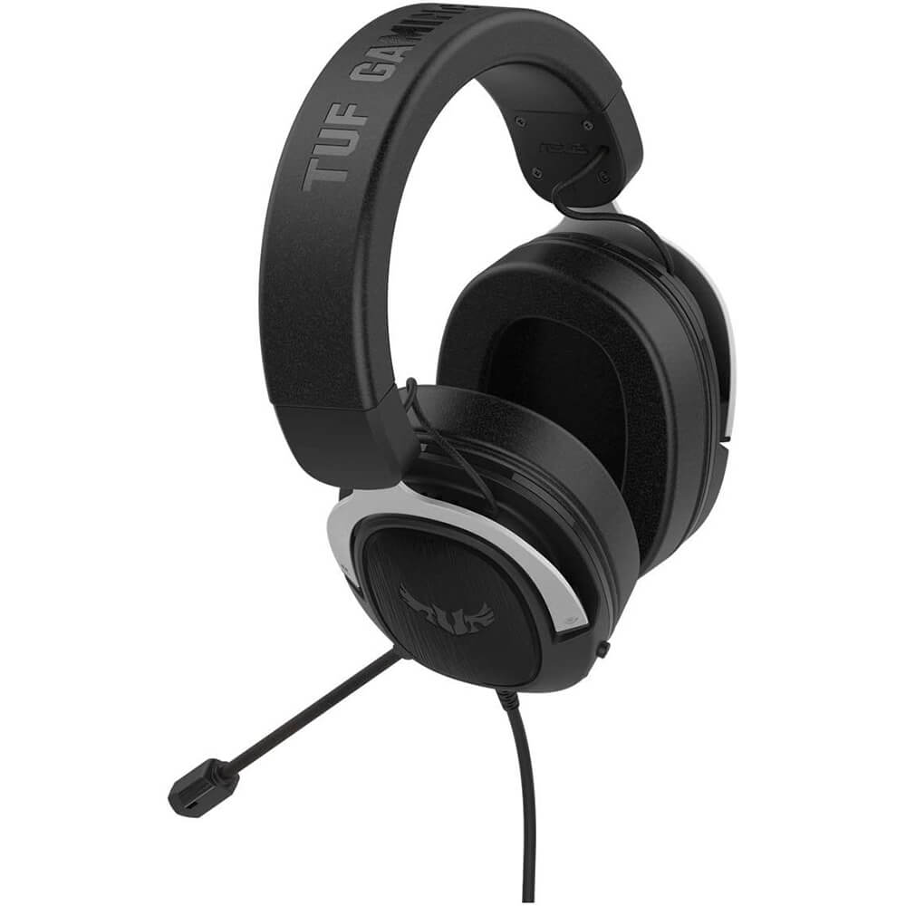 ASUS TUF Gaming H3 Wired Headset – Silver (90YH025S-B1UA00) image 2