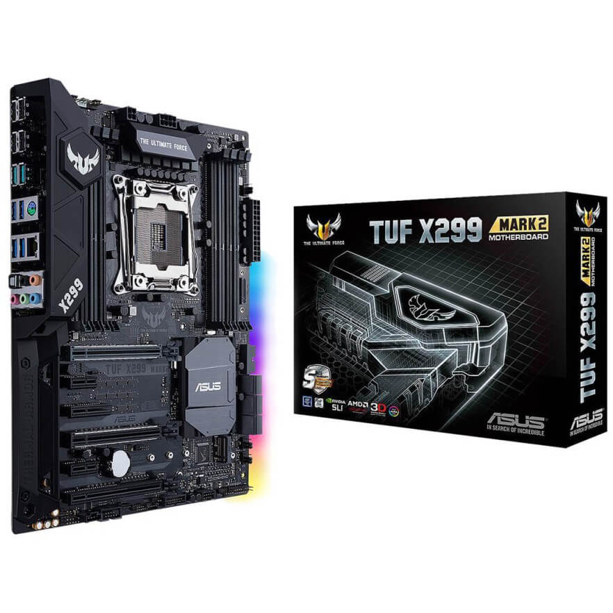 ASUS TUF X299 Mark 2 LGA 2066 ATX Motherboard image 1