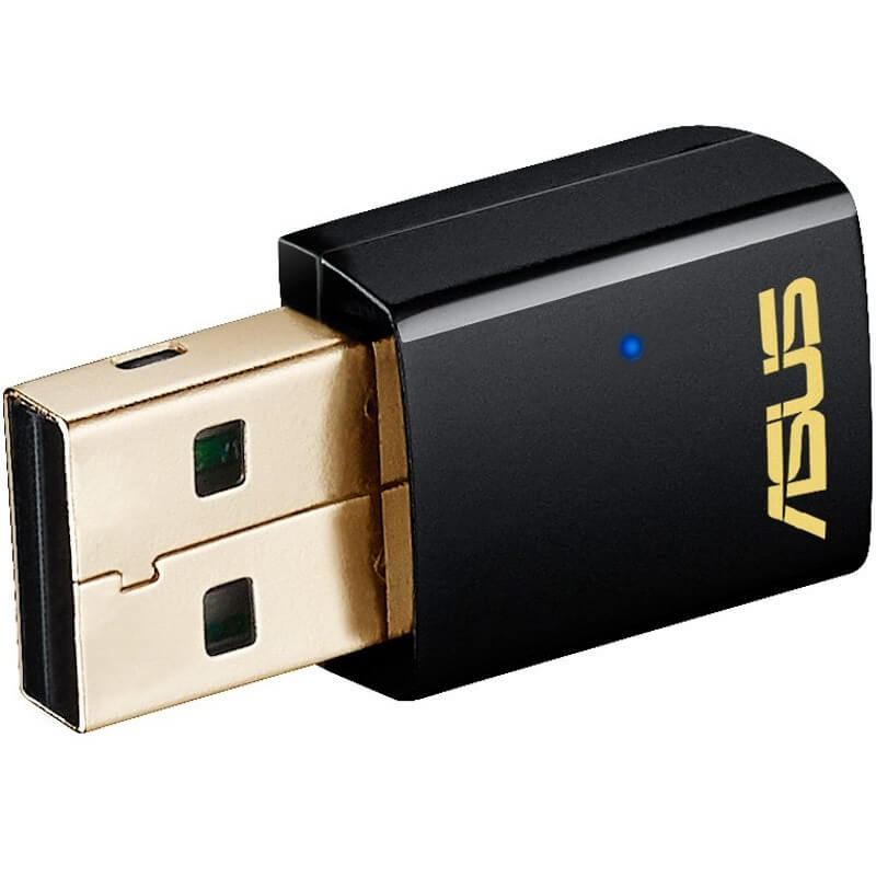 ASUS USB-AC51 Dual-Band AC600 Wi-Fi Adapter (USB-AC51) image 1