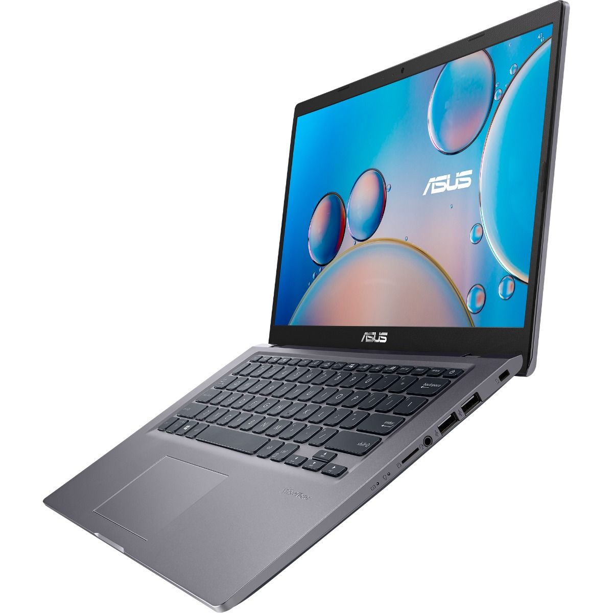 ASUS X415 Notebook PC – Celeron N4500 / 14.0″ HD / 8GB RAM / 256GB SSD / Win 11 Home / Grey (X415KA-C82G0W) — rear view